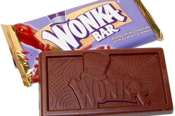 willy wonka chocolate bar